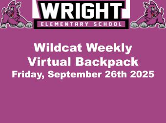 Wildcat Weekly Virtual BackPack
